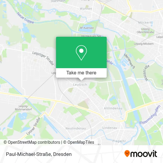 Карта Paul-Michael-Straße