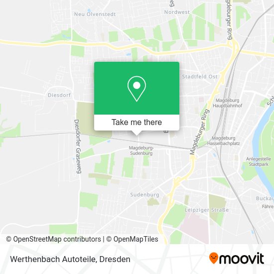 Карта Werthenbach Autoteile