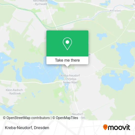Карта Kreba-Neudorf