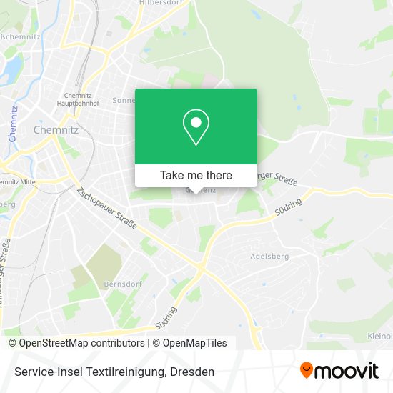 Карта Service-Insel Textilreinigung
