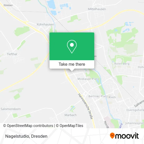 Карта Nagelstudio