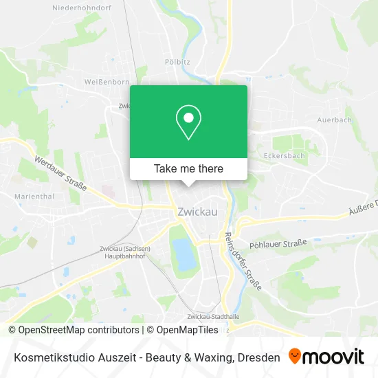 Карта Kosmetikstudio Auszeit - Beauty & Waxing