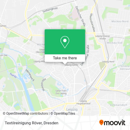 Карта Textilreinigung Röver
