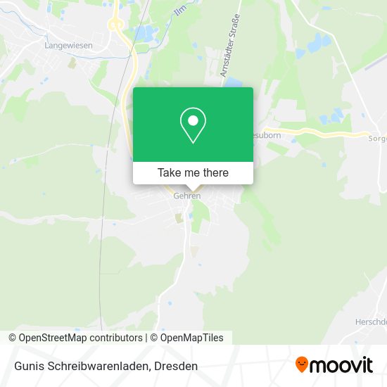 Карта Gunis Schreibwarenladen