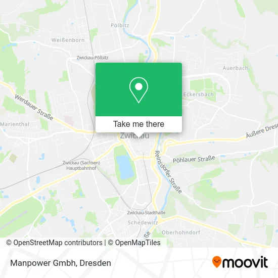 Карта Manpower Gmbh