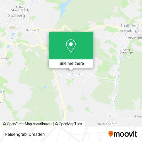 Карта Felsengrab