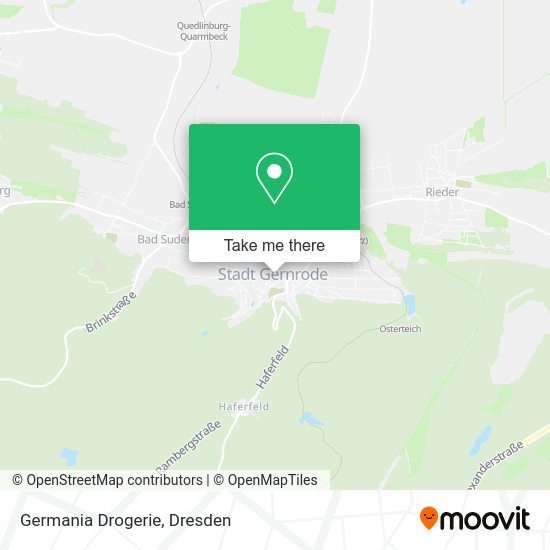 Карта Germania Drogerie