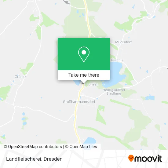 Карта Landfleischerei