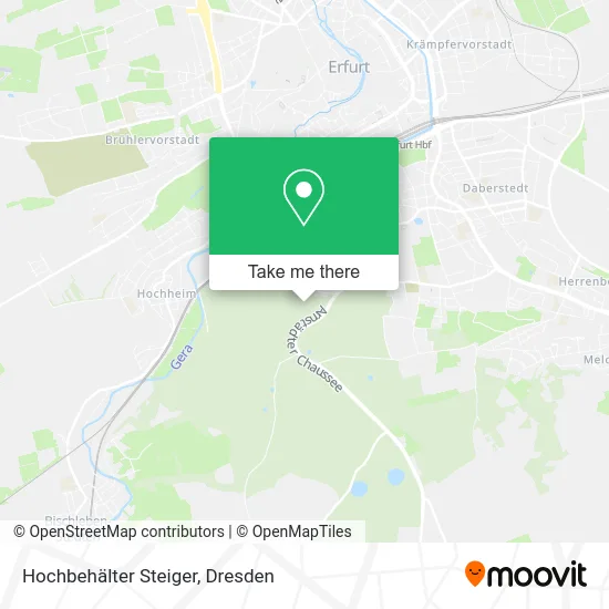 Карта Hochbehälter Steiger