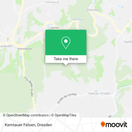 Карта Kemtauer Felsen