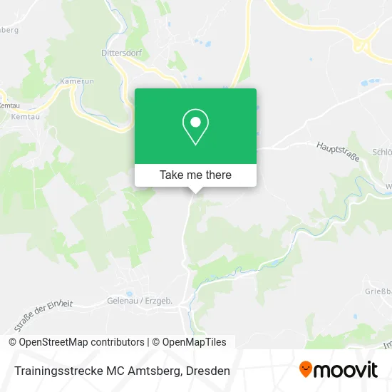 Карта Trainingsstrecke MC Amtsberg