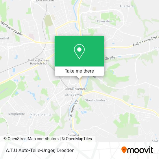 Карта A.T.U Auto-Teile-Unger