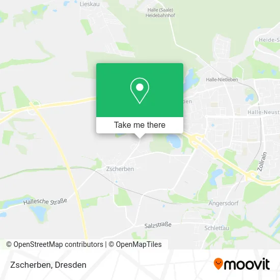 Карта Zscherben