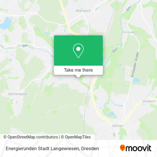 Карта Energierunden Stadt Langewiesen