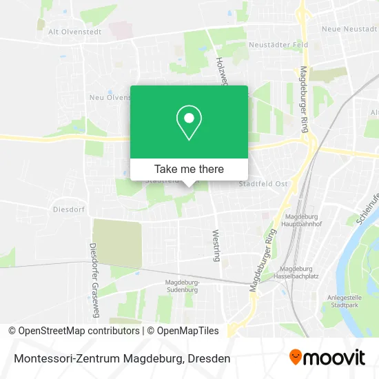 Карта Montessori-Zentrum Magdeburg