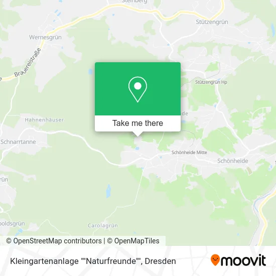 Карта Kleingartenanlage ""Naturfreunde""