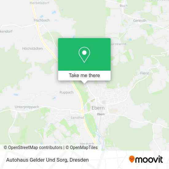 Карта Autohaus Gelder Und Sorg