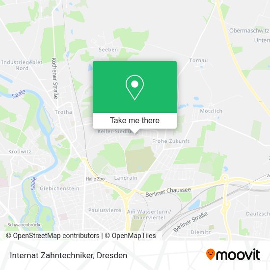 Карта Internat Zahntechniker