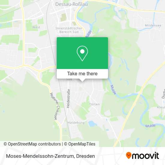 Карта Moses-Mendelssohn-Zentrum
