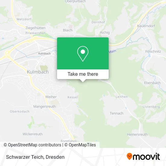 Карта Schwarzer Teich