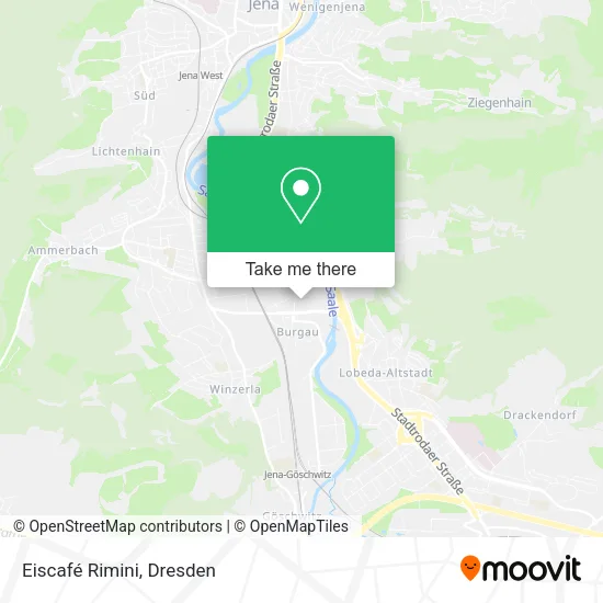 Карта Eiscafé Rimini