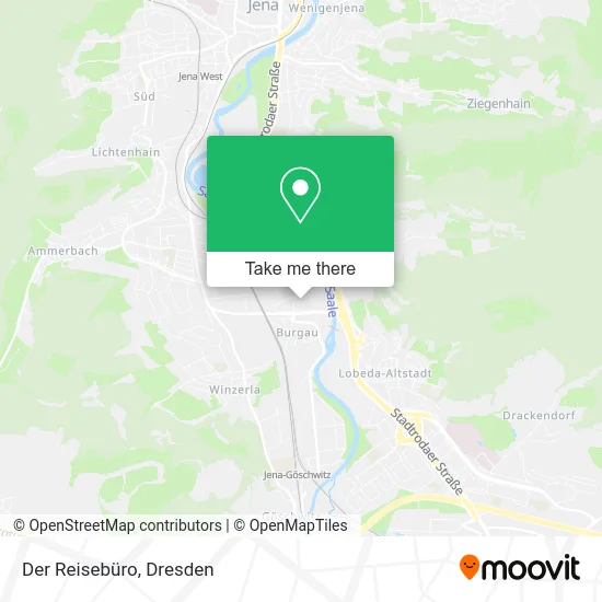 Карта Der Reisebüro