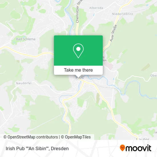 Карта Irish Pub ""An Sibin""