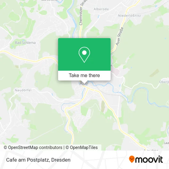 Карта Cafe am Postplatz