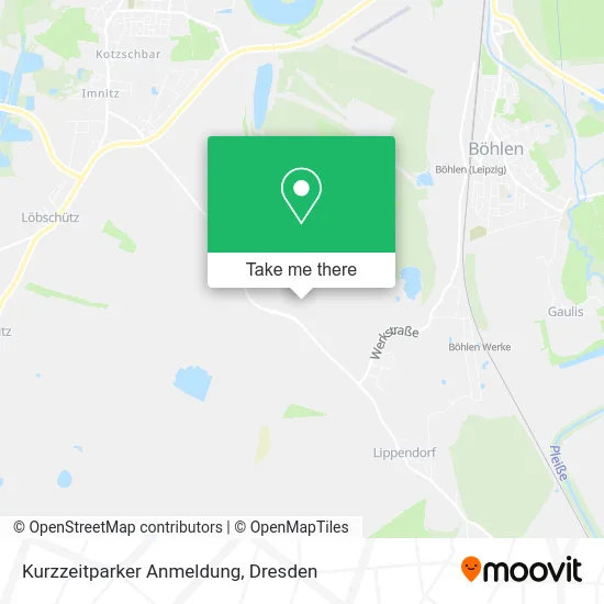 Карта Kurzzeitparker Anmeldung