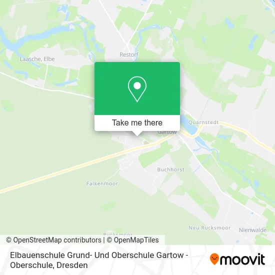 Карта Elbauenschule Grund- Und Oberschule Gartow - Oberschule