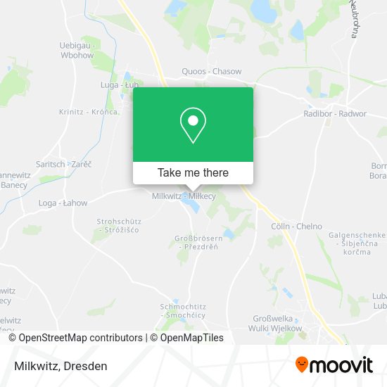 Карта Milkwitz