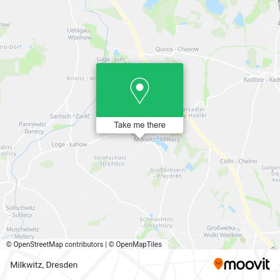 Карта Milkwitz