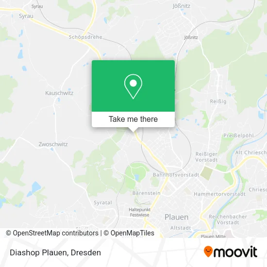 Карта Diashop Plauen