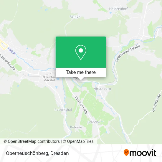 Карта Oberneuschönberg