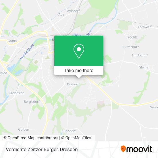 Карта Verdiente Zeitzer Bürger