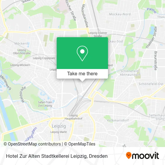 Карта Hotel Zur Alten Stadtkellerei Leipzig