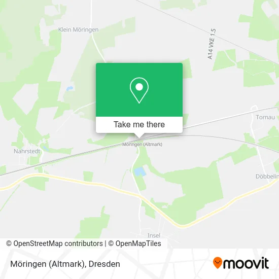 Карта Möringen (Altmark)