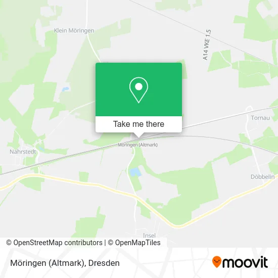Карта Möringen (Altmark)