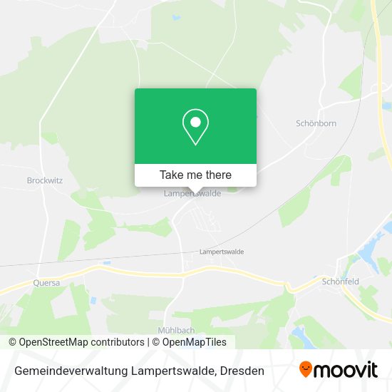 Карта Gemeindeverwaltung Lampertswalde