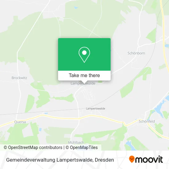 Карта Gemeindeverwaltung Lampertswalde
