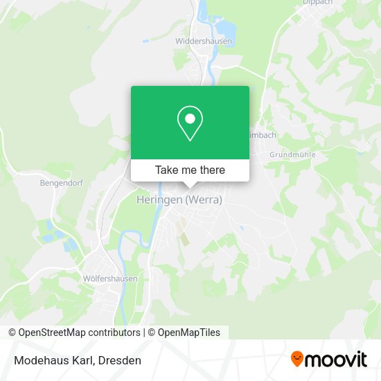Карта Modehaus Karl