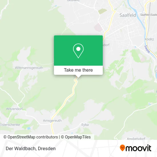 Карта Der Waldbach