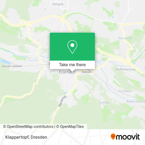 Карта Klappertopf
