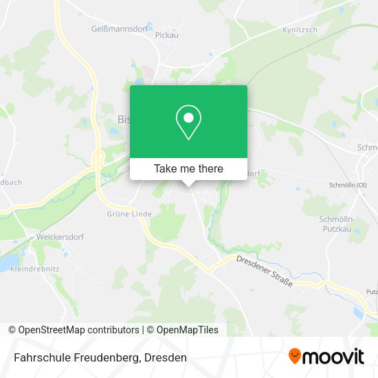 Карта Fahrschule Freudenberg