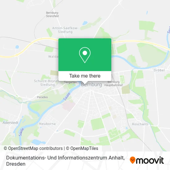 Карта Dokumentations- Und Informationszentrum Anhalt