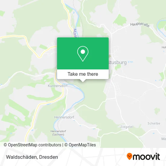 Карта Waldschäden