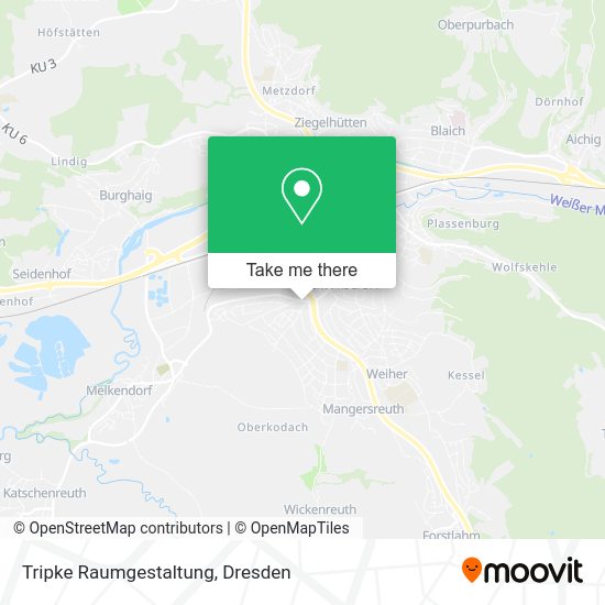 Карта Tripke Raumgestaltung