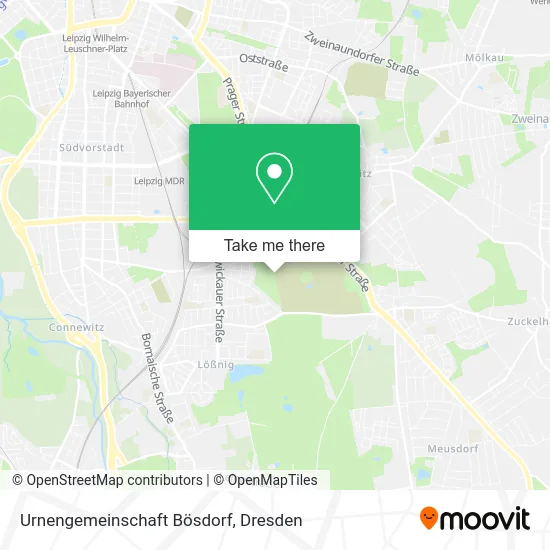 Карта Urnengemeinschaft Bösdorf