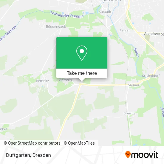 Карта Duftgarten