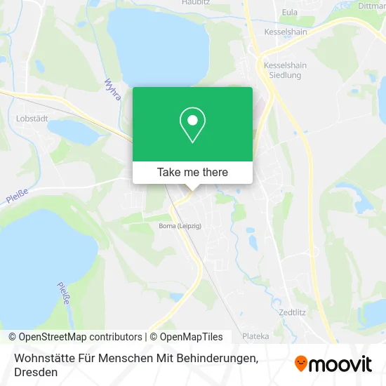 Карта Wohnstätte Für Menschen Mit Behinderungen